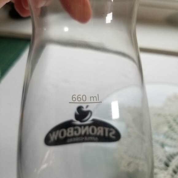 Strongbow Carafe Pitcher Apple Cider Glass New in Box 660 ml - Picture 8 of 9